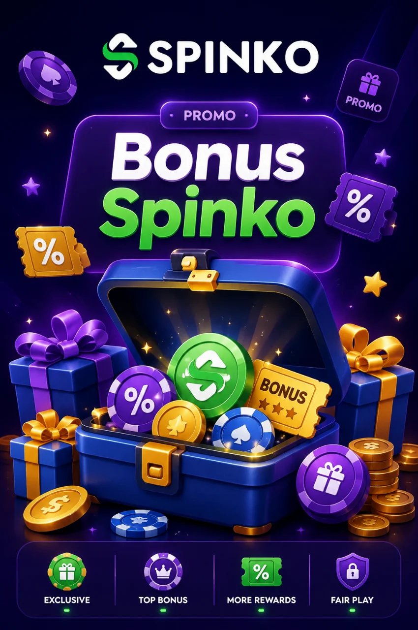 Bonus Spinko Casino — Tutte le Promozioni Disponibili