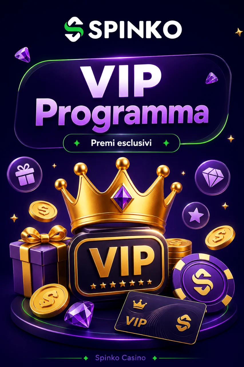 Programma VIP Spinko Casino — Premi Esclusivi per i Giocatori Più Fedeli