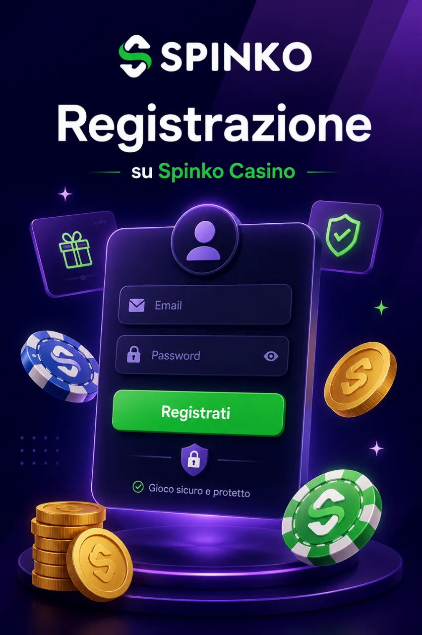 Schermata modulo di registrazione con campi email e password